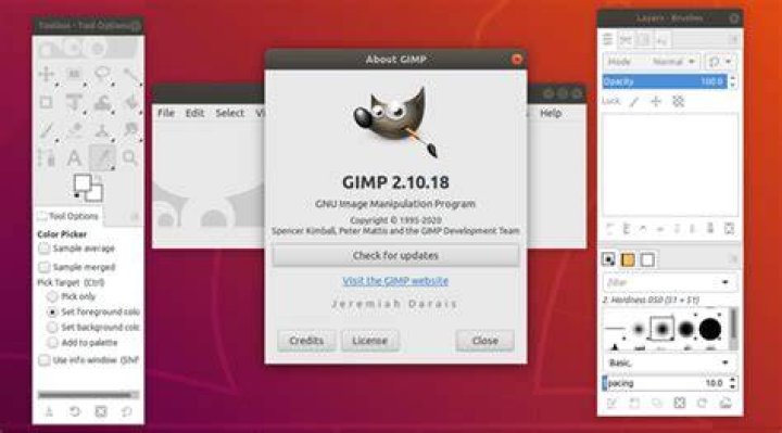 (1-2) AppTimer: GIMP 2.10.18
