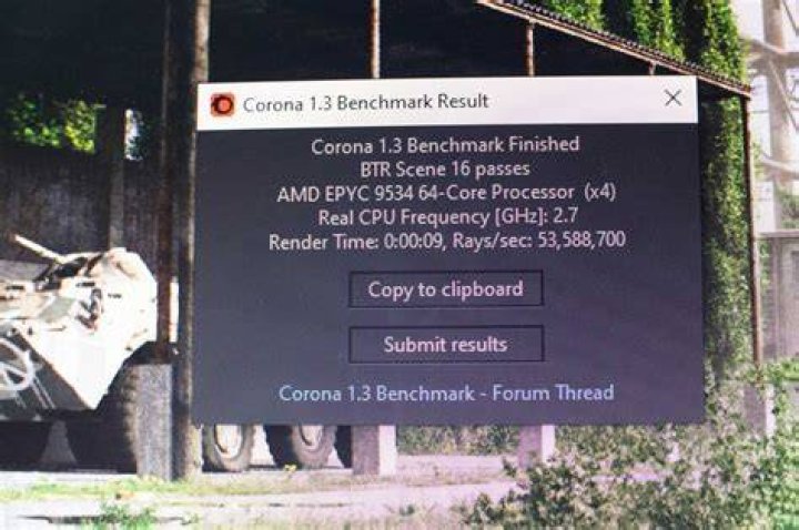 (4-2) Corona 1.3 Benchmark (DDR5 vs DDR4)