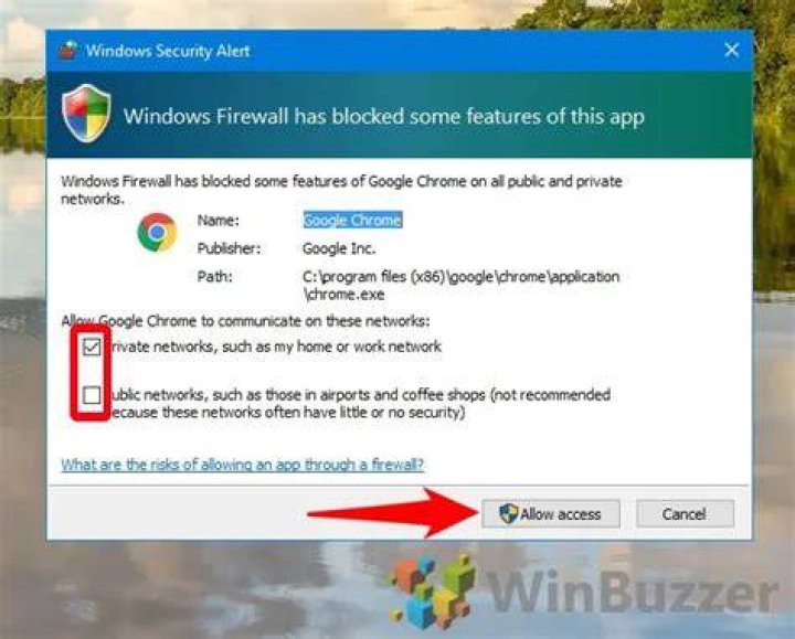 allow access through firewall Something Went Wrong Keyset Does Not Exist