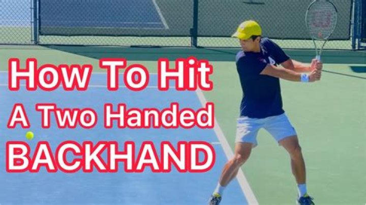 Andy Murray double-handed backhand
