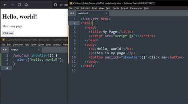 How To Create Html File Dynamically In Javascript