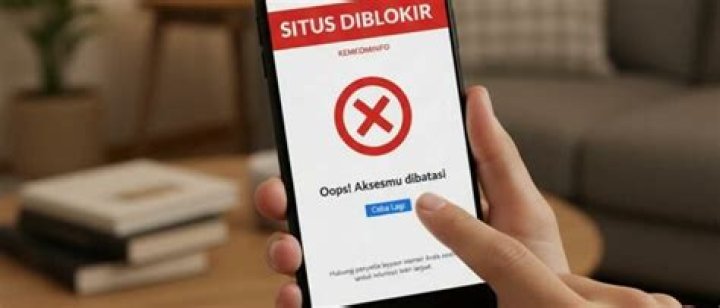 Ilustrasi cara membuka situs yang diblokir menggunakan browser Tor.