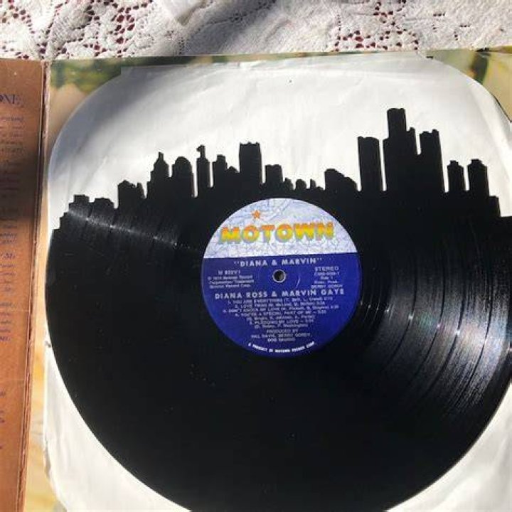 Motown record shown