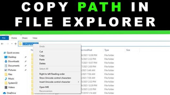 Paste path