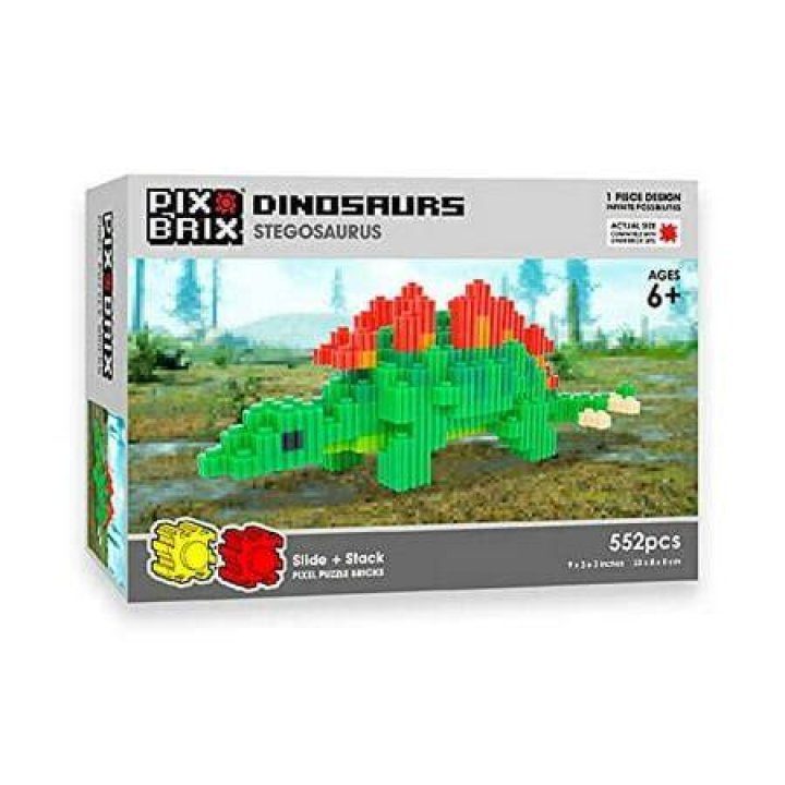 Pix Brix Dinosaur Kits - Set of 3